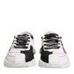 Dolce & Gabbana White Black NS1 Low Top Sneakers Shoes