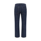 7FOR Blue Cotton Straight-Leg Jeans