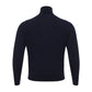 Colombo Blue Cashmere Turtleneck