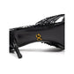 Dolce & Gabbana Black Snake Skin  Platform Sandals