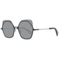 Yohji Yamamoto Black Metal & Plastic Sunglasses