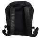 Dolce & Gabbana Black Neoprene Nylon DG Logo School Backpack Bag