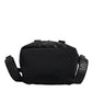 Dolce & Gabbana Black Neoprene Nylon DG Logo School Backpack Bag