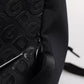 Dolce & Gabbana Black Neoprene Nylon DG Logo School Backpack Bag