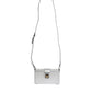 Dolce & Gabbana Metallic Silver DG BOX Leather Shoulder Strap Bag