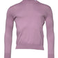 MSGM Purple Wool Knit Turtle Neck Long Sleeve Pullover Sweater
