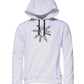 Dolce & Gabbana White Sacred Heart Hooded Sweatshirt Sweater