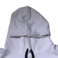 Dolce & Gabbana White Sacred Heart Hooded Sweatshirt Sweater