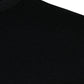 Dolce & Gabbana Black Nylon Logo Crew Neck Pullover Sweater