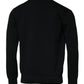 Dolce & Gabbana Black Nylon Logo Crew Neck Pullover Sweater