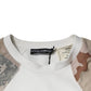 Dolce & Gabbana Multicolor Patchwork Cotton Crew Neck Sweater