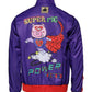 Dolce & Gabbana Purple Year Of The Pig Full Zip Bomber Sweater