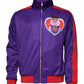 Dolce & Gabbana Purple Year Of The Pig Full Zip Bomber Sweater