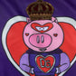 Dolce & Gabbana Purple Year Of The Pig Full Zip Bomber Sweater