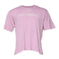 Dolce & Gabbana Pink Logo Print Cotton Crew Neck T-shirt