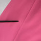 Dondup Pink Viscose Short Sleeves Backless Sheath Mini Dress