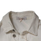 Please White Cotton Short Sleeves Button Down Romper Dress
