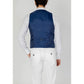 Only & Sons Blue Polyester Waistcoat