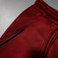 Dolce & Gabbana Maroon Viscose Nylon Mid Waist Bermuda Shorts