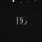 Dolce & Gabbana Black Logo Stud Pullover Sweatshirt Sweater