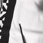 Dolce & Gabbana White Black Printed Cotton Sweatshirt Sweater