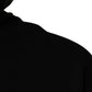Dolce & Gabbana Black Camouflage Hooded Sweatshirt Sweater