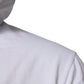 Dolce & Gabbana White Cotton Hooded Sweatshirt Sweater