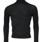 Dolce & Gabbana Black Wool Turtleneck Pullover Sweater