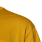 Dolce & Gabbana Dark Yellow Logo Cotton Men Crew Neck T-shirt