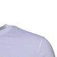 Dolce & Gabbana White Logo Plaque Cotton Crew Neck T-shirt