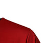 Dolce & Gabbana Red Logo Crown Cotton Crew Neck T-shirt