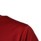 Dolce & Gabbana Red DG Logo Cotton Crew Neck T-shirt