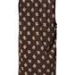 Dolce & Gabbana Brown Logo Monogram Cotton Crew Neck T-shirt