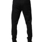Dolce & Gabbana Black Cotton Jogger Jogging Pants