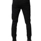 Dolce & Gabbana Black Cotton Jogger Jogging Pants