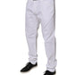 Dolce & Gabbana White Cotton Stretch Skinny Men Denim Jeans
