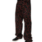 Dolce & Gabbana Black Cherry Cotton Straight Men Denim Jeans