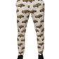 Dolce & Gabbana Off White Cars Cotton Skinny Men Denim Jeans