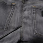 Dolce & Gabbana Dark Gray Washed Cotton Skinny Men Denim Jeans