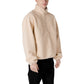 Calvin Klein Jeans Cream Recycled Polyester Shell Jacket