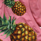Dolce & Gabbana Pink Pineapple Swimsuit Bikini Bottom Swimwear