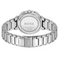 Hugo Boss Silver Stainless Steel Dress Watch