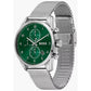 Hugo Boss Silver Stainless Steel Dress Watch