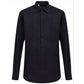 Dolce & Gabbana Navy Blue Cotton Dress Shirt