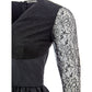 Lardini Black Polyester Cocktail Dress