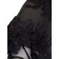 Lardini Black Viscose Cocktail Dress