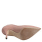 Dolce & Gabbana Pink Patent Leather Stiletto Heel Pumps Shoes
