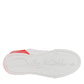 Dolce & Gabbana White Red Logo Portofino Sneakers Shoes