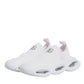 Dolce & Gabbana White Slip On Wave Low Top Sneakers Shoes