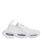 Dolce & Gabbana White Slip On Wave Low Top Sneakers Shoes